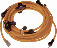 50' 12/3 Multi Out Cord