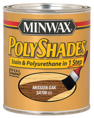 1/2pt Sat Oak Polyshade