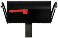 Elite Blk Dbl Mailbox
