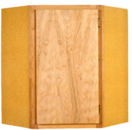 24" Diag Wall Cabinet
