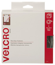 15'x3/4 Clr Velcro Tape