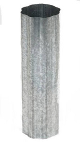 3x10 Rnd Galv Downspout