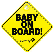 Yel Baby On Board Sign