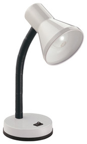 14.75" Wht Desk Lamp