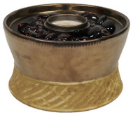 Lg Brz Table Fire Torch