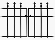 27x37x1 Blk Gdn Fence