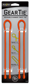2pk 18" Org Gear Tie
