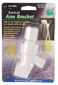 Wht Shwr Arm Bracket