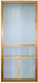 2'8" Tbar Wd Scr Door