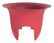 12" Red Rail Planter