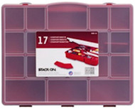 17compart Red Stor Box