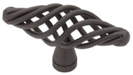 2-1/2"blk Birdcage Knob