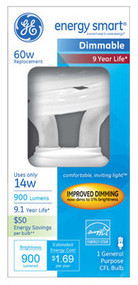 Ge 14w Dim Cfl Bulb