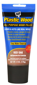 6oz Red Plas Wd Filler