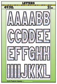 2" Slv Back Letter Set