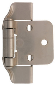 1/2" Ni Semi Wrap Hinge