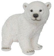 10.75" Stand Polar Bear
