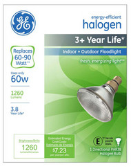 Ge 60w Par38 Halo Bulb