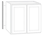 91.5"wht Scribe Molding