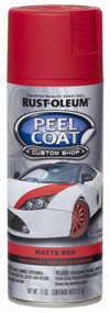 11oz Red Matt Peel Coat
