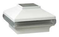 4x4 Wht Solar Post Cap