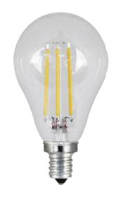 2pk 4.5w Cand Fil Bulb
