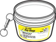 50pc Pullapart Key Ring