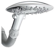 8" Dia Wht Showerhead