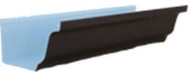 5x10 Brn Vinyl Gutter
