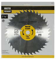 Mm7-1/4" 40t Comb Blade
