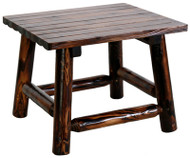 Char-log Wd End Table