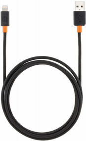 10' Blk Nyl Light Cable