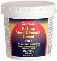 32oz Gry Hi Temp Cement