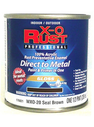 Wxo 1/2pt Brn Wb Enamel