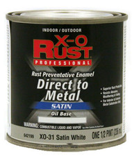 Xo 1/2pt Wht Oil Base