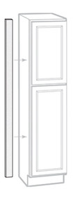 3x91 Wht Pantry Filler