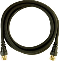 6' Blk Rg6 Coax Cable