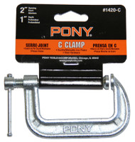 2"x 1" C-clamp