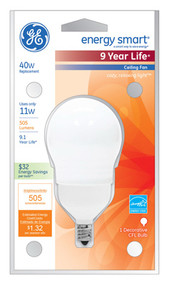Ge 11w A17 Cfl Bulb