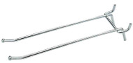 2pk 6"galv Dbl Ang Hook