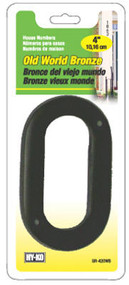 4"brz Oldworld Number 0