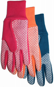 Ladies Jers/canv Gloves
