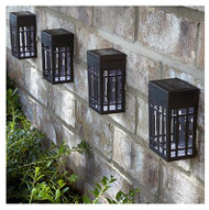 Fs 4pk Sol Wall Light