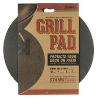 30" Rnd Brn Grill Pad