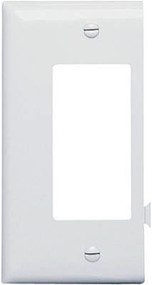 Wht Deco End Sect Plate