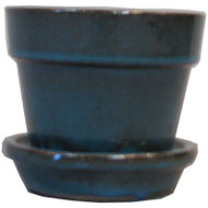 4-3/8"tropical Blu Pot
