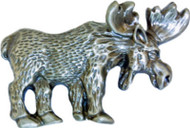 Pewter Moose Cab Pull
