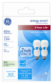 Ge 2pk 13w Spir Bulb