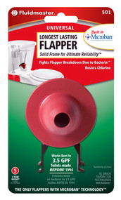 Red Toilet Flapper
