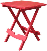 Red Fold Side Table